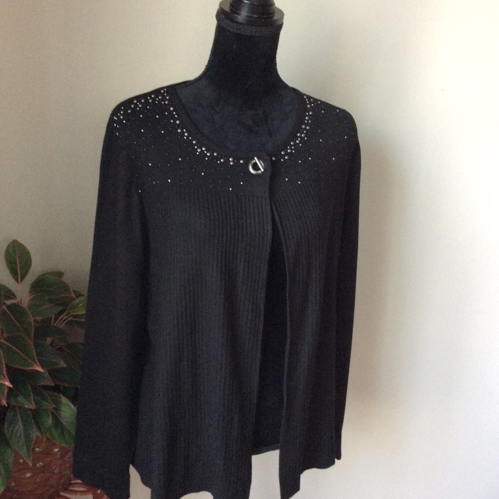 Calvin Klein Women Sweater Black  NWT Size L